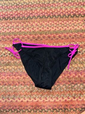 CORONA BEER BLACK BIKINI SIDE tie BOTTOMS